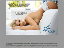 Tablet Screenshot of nikkijayne.com